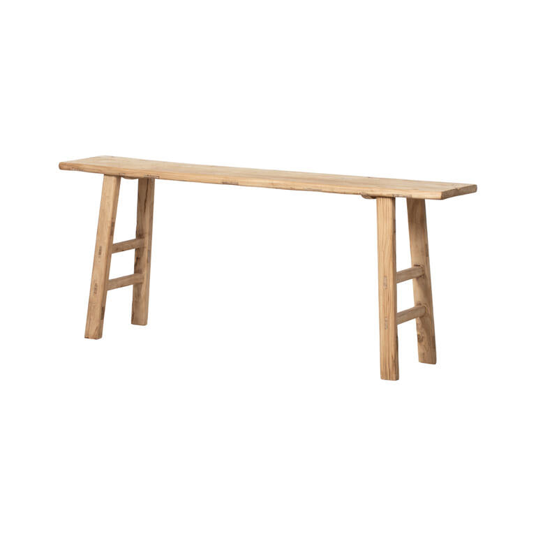 Consola natural de olmo Chicote
