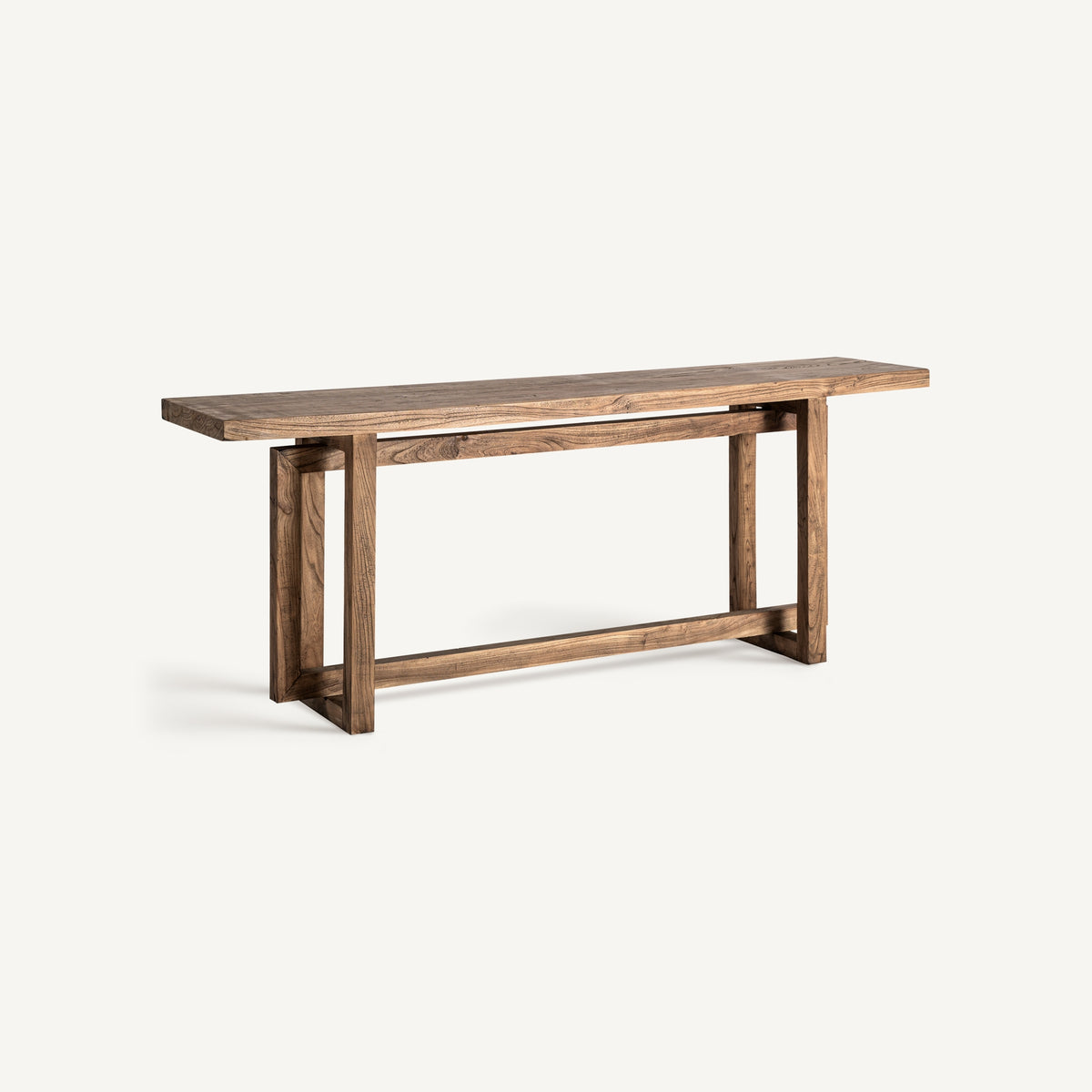 Consola de madera de olmo Mercadal 200 cm