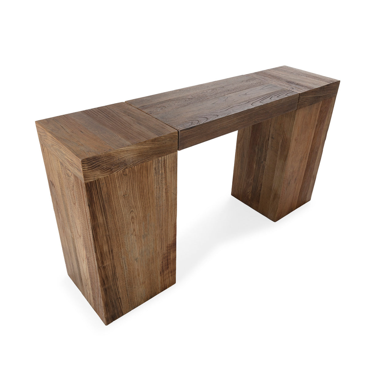 Consola de madera de olmo recuperado Benicàssim