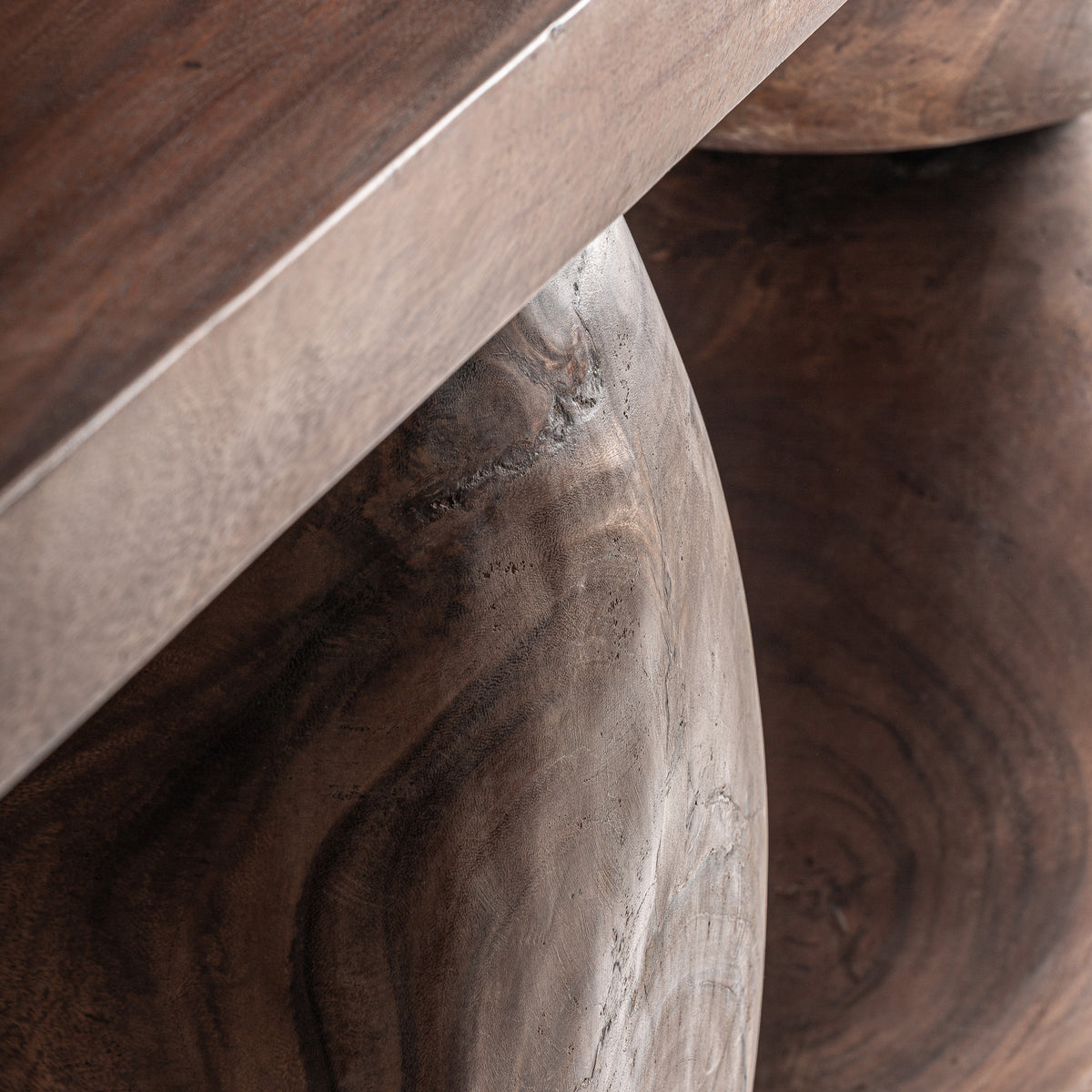 Consola de madera de suar Sencelles 200 cm