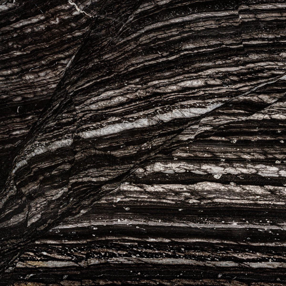 Consola de mármol negro veteado Abanilla