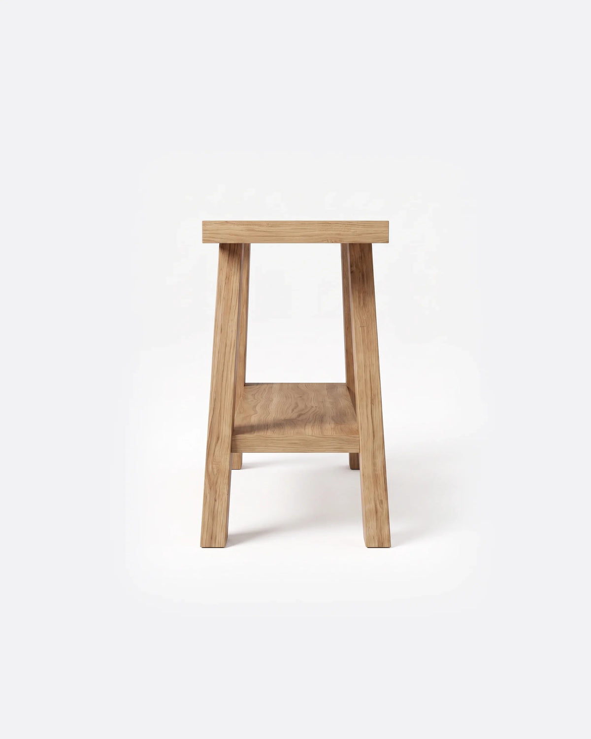 Consola de roble Logram
