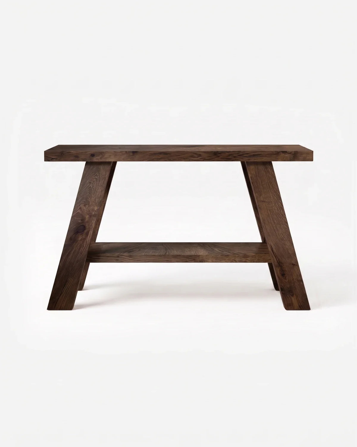 Consola de roble Logram