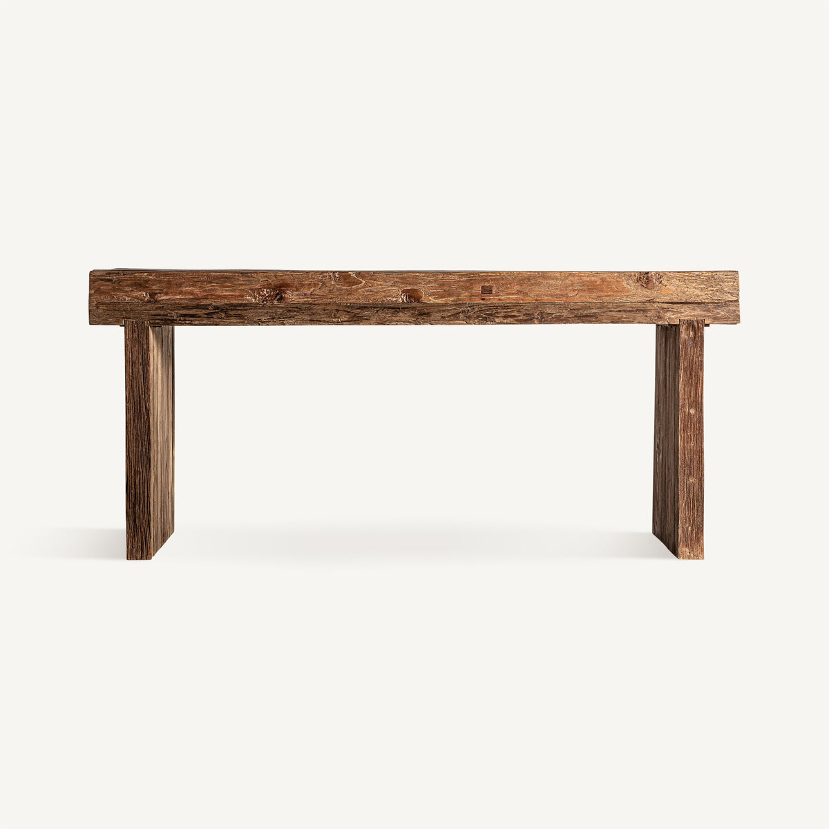 Consola de teca reciclada Puigpunyent