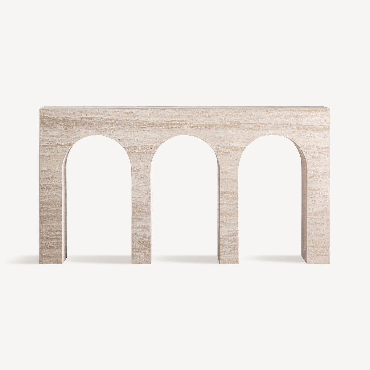 Consola de travertino Portocolom