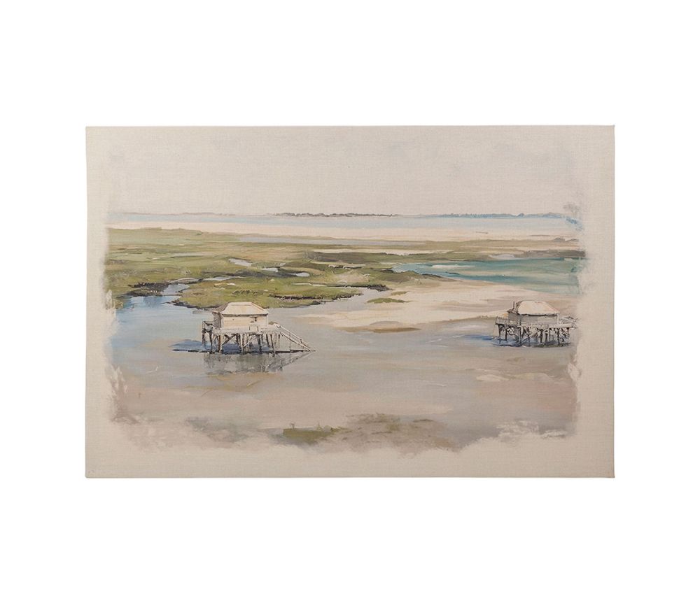 Cuadro Cabañas Sobre el Mar - pino_y_jacaranda