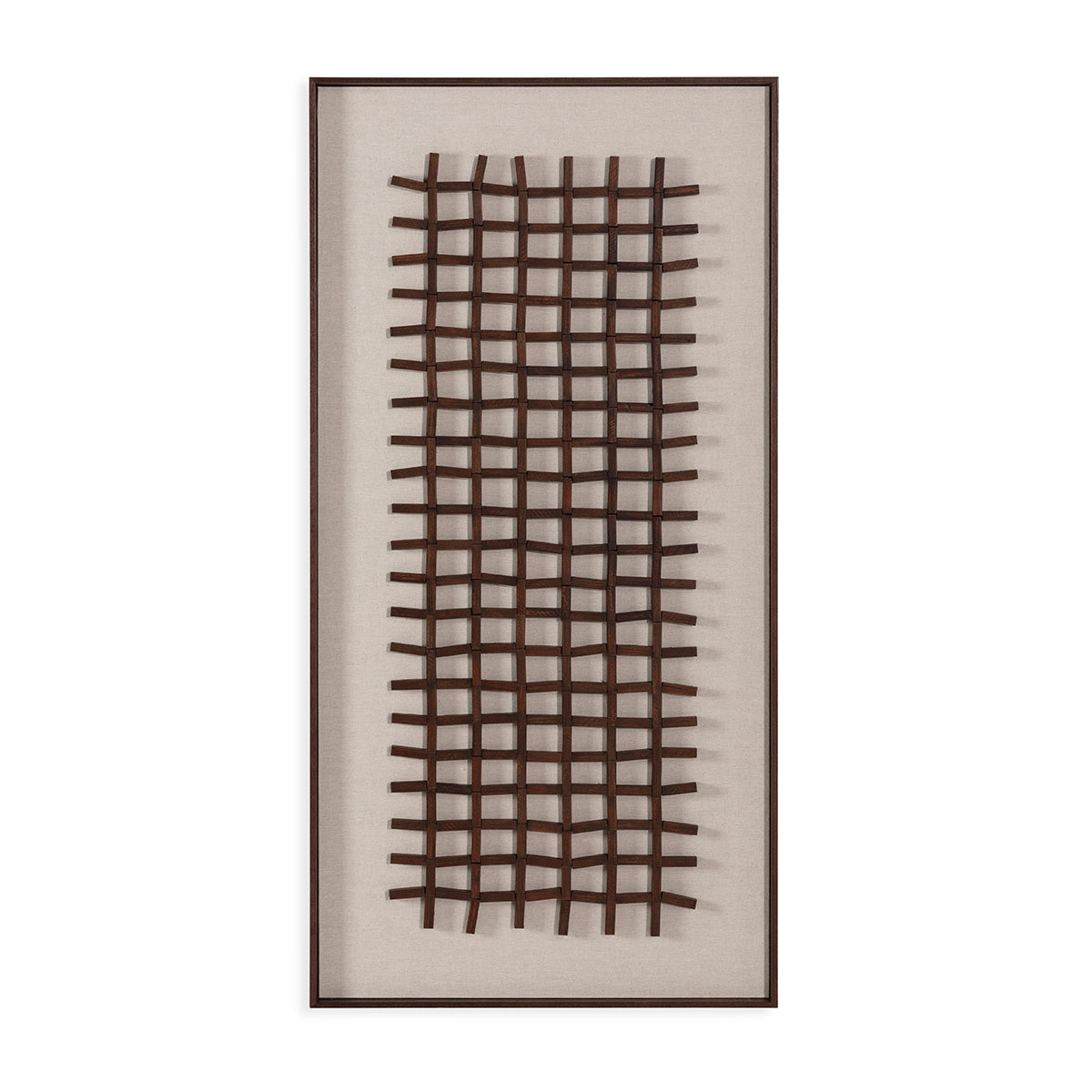 Cuadro de cristal y madera Alcabideche