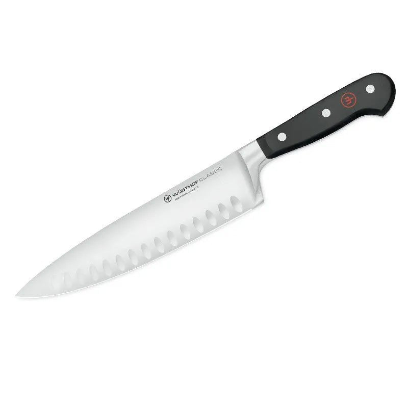 Cuchillo Wüsthof Classic Chef Estrecho Alveolado 20 cm - #pino_y_jacaranda#