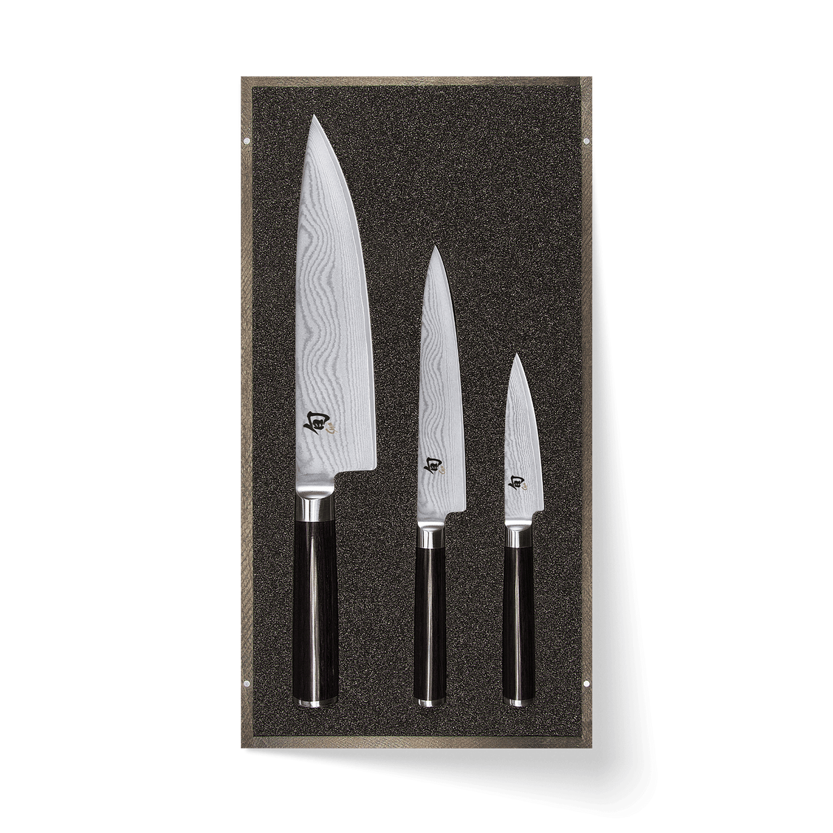 Set de 3 cuchillos Kai Shun Classic con cuchillo de chef