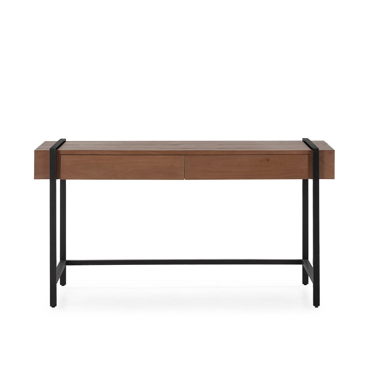 Escritorio de madera de olmo y metal Xirivella