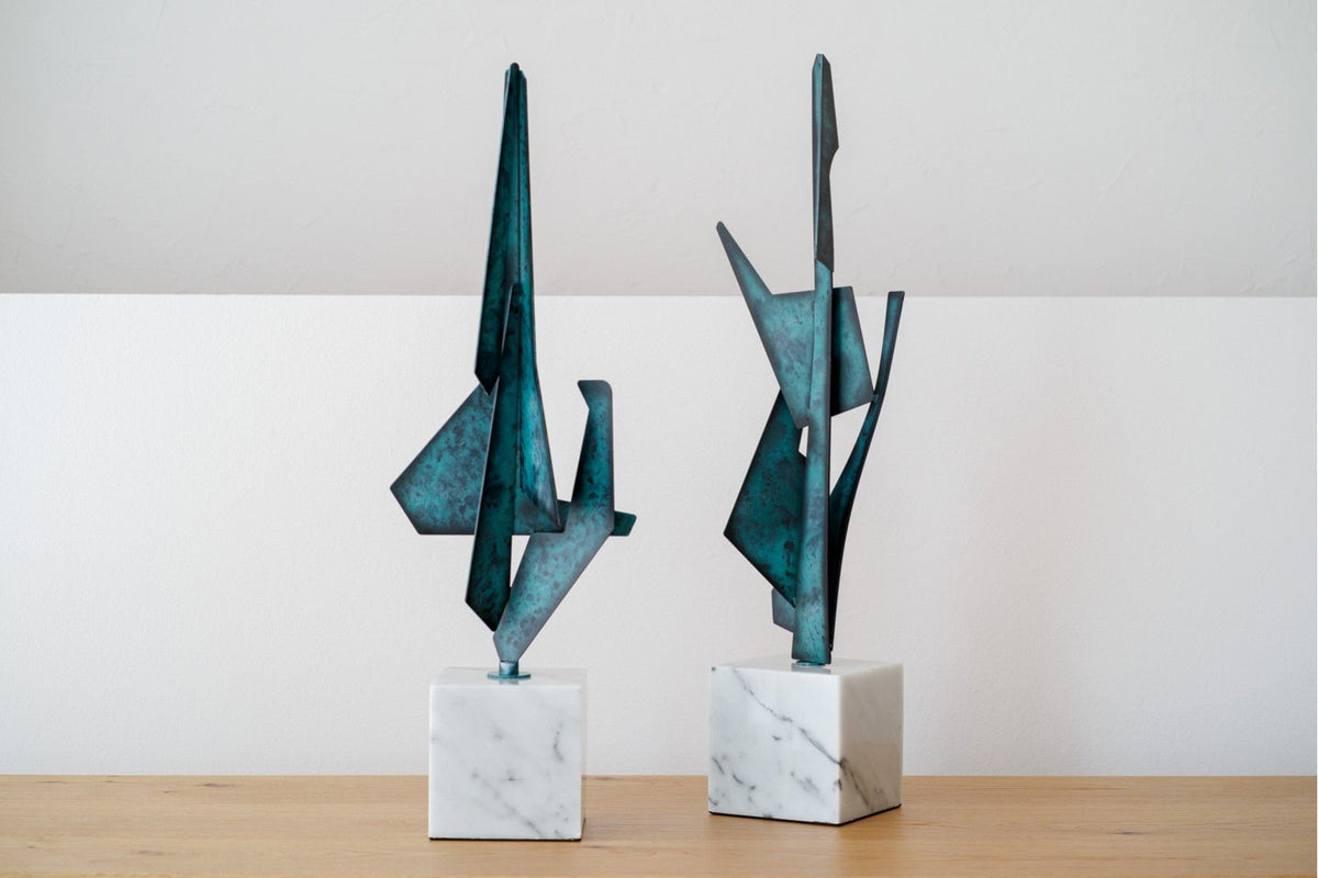 Escultura Abstracta Orsa - #pino_y_jacaranda#