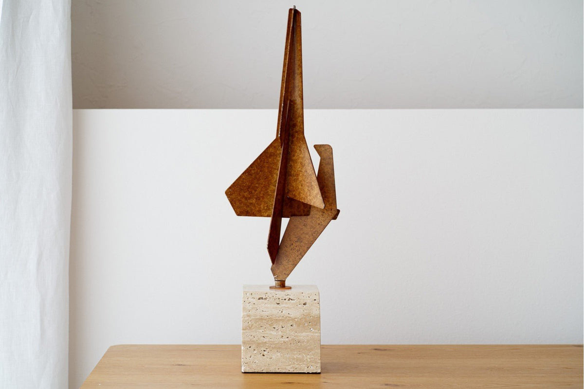 Escultura Abstracta Orsa - #pino_y_jacaranda#