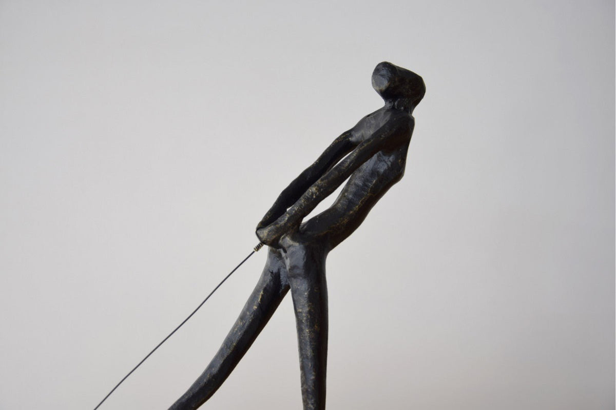 Escultura Arrastre - #pino_y_jacaranda#
