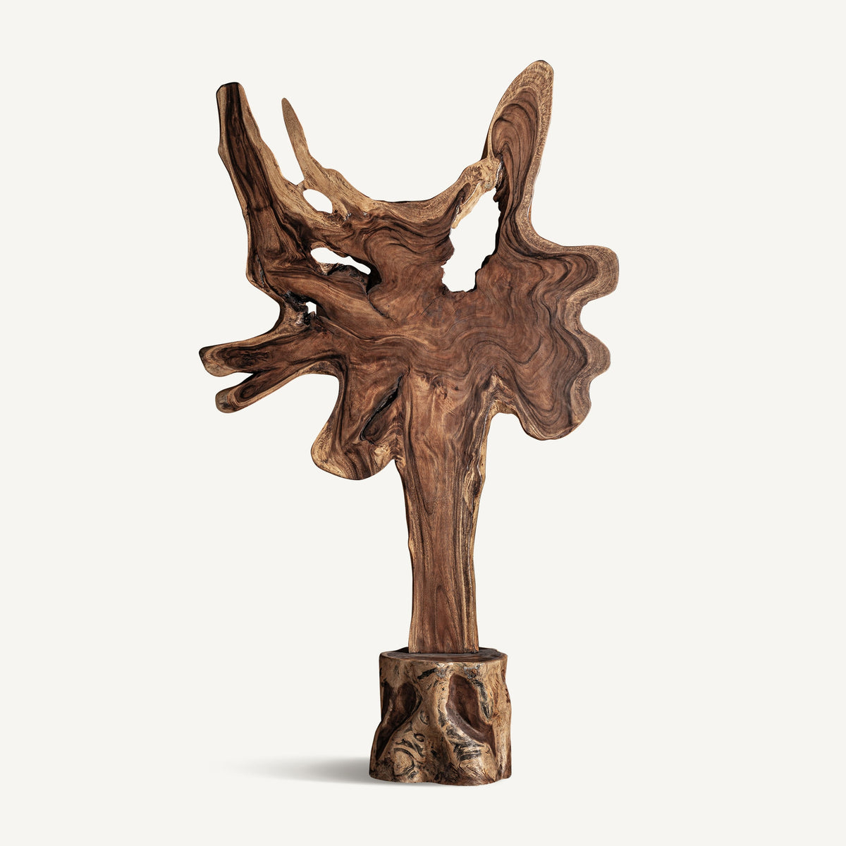 Escultura de madera suar Mykonos