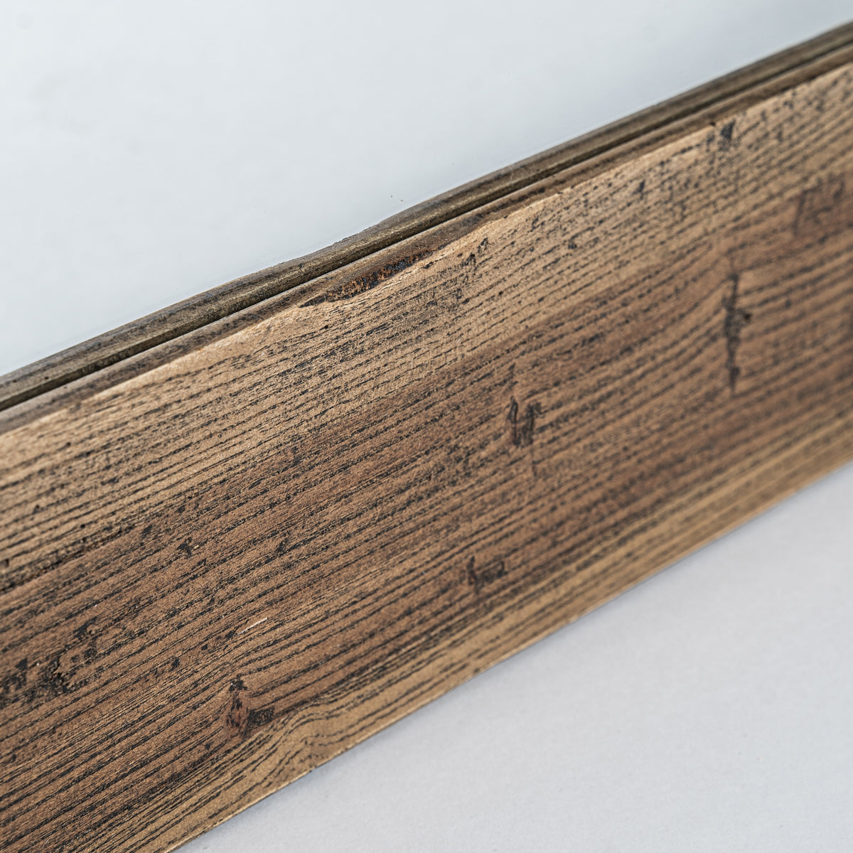Espejo de madera de olmo Agistri 140 x 140 cm