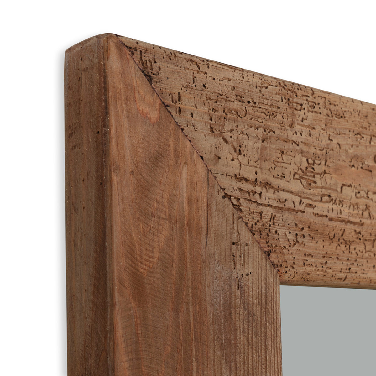Espejo de madera de pino recuperado Cehegín