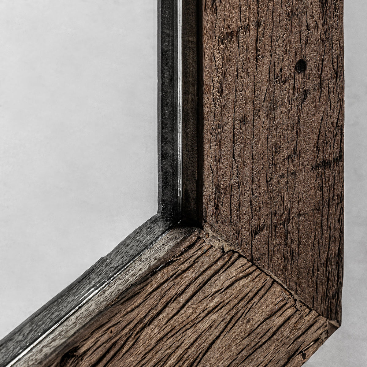 Espejo de madera recuperada Fiskardo 90 x 210 cm