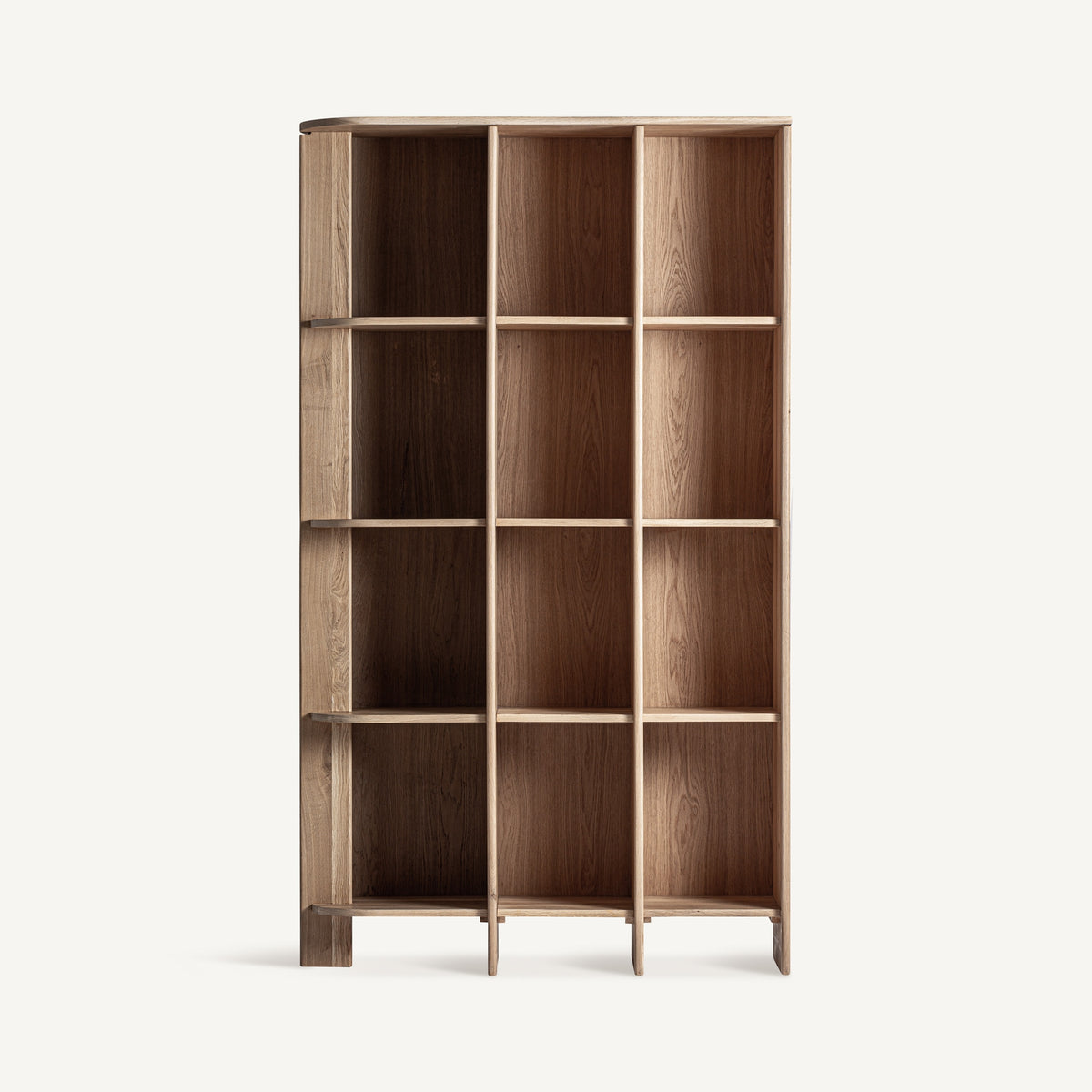 Estantería de roble Palamós marrón 120 cm composición 1