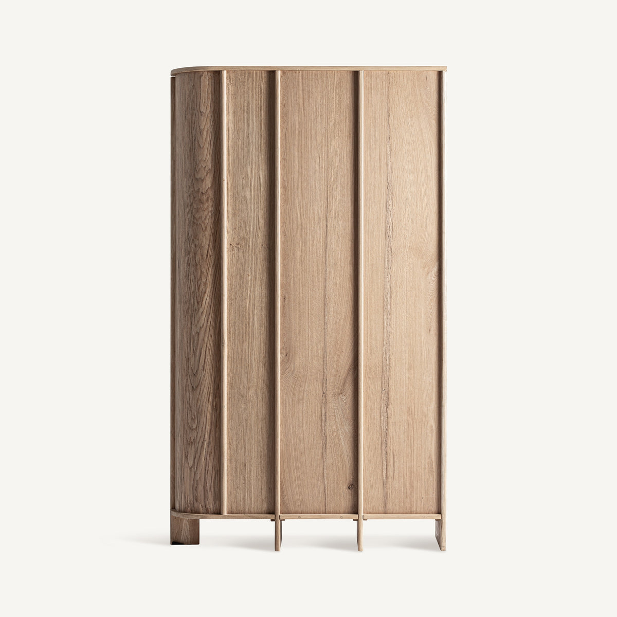 Estantería de roble Palamós marrón 120 cm composición 2