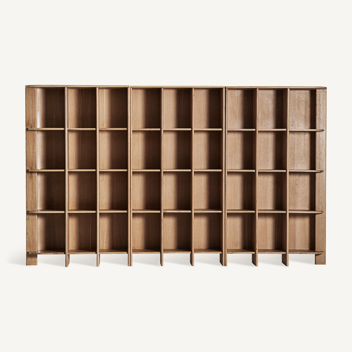 Estantería de roble Palamós natural 120 cm