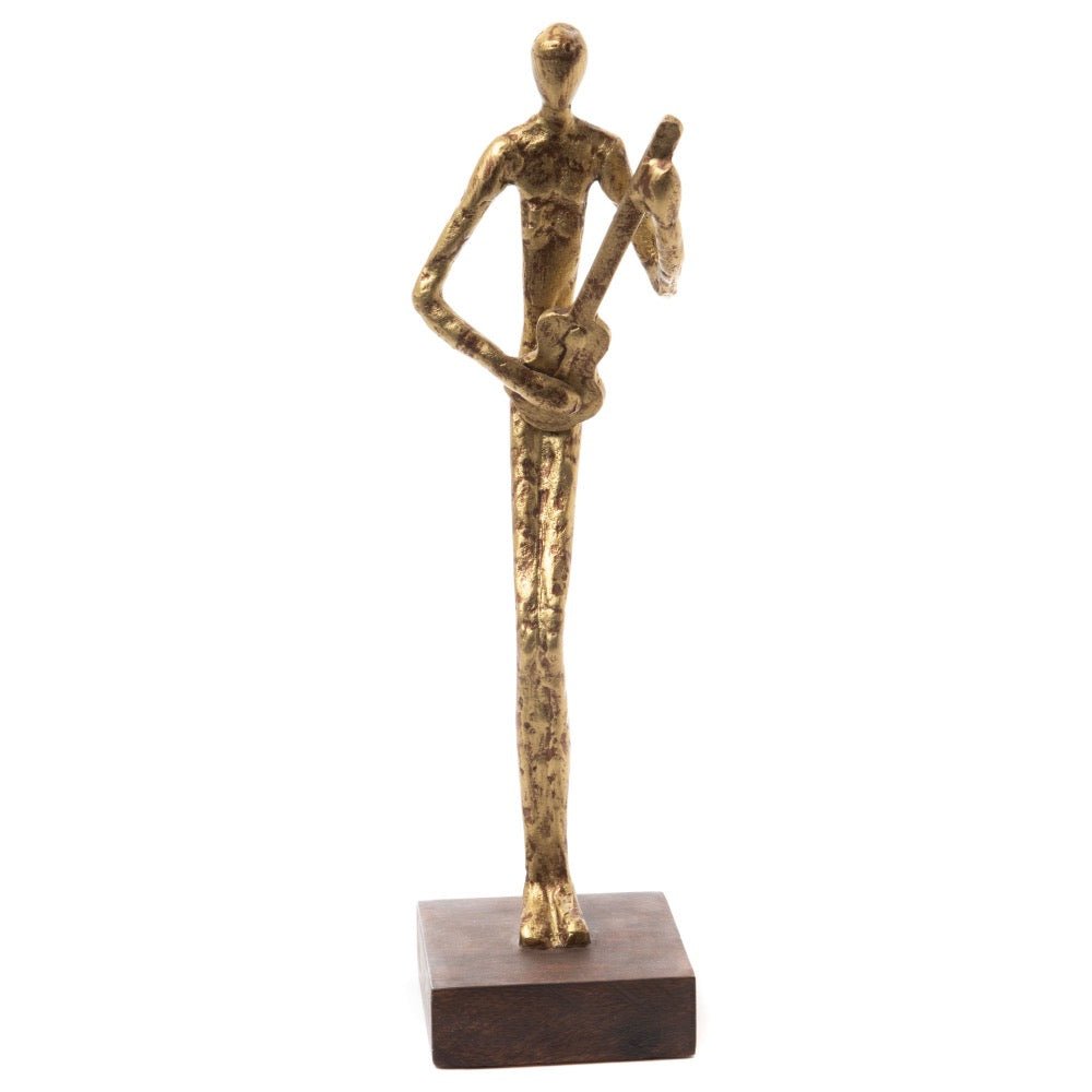 Figura de Decoración Guitarrista - pino_y_jacaranda