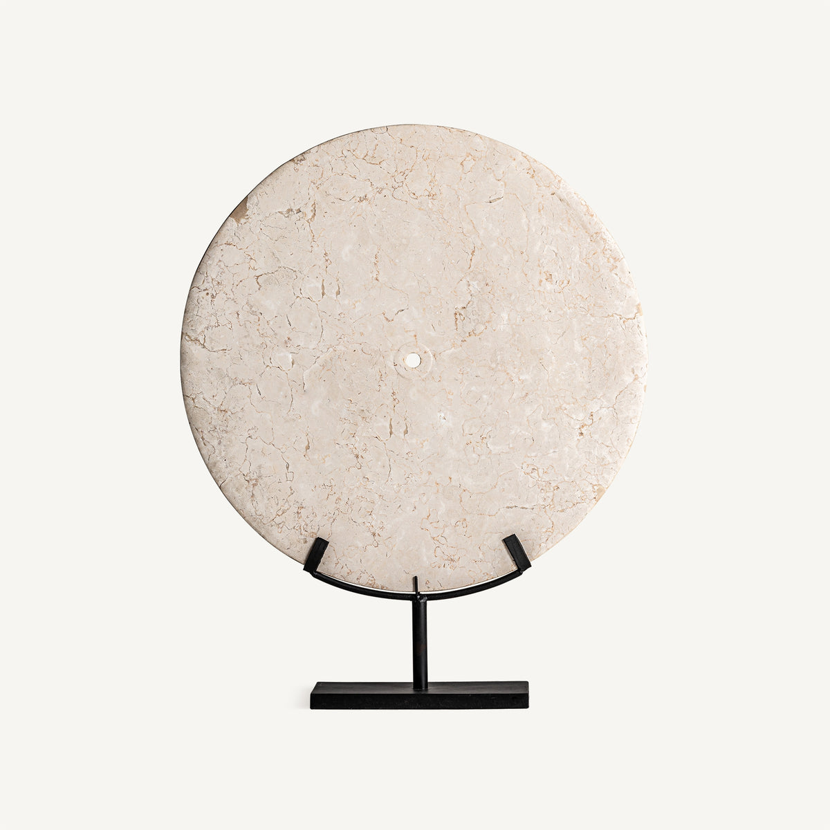 Figura decorativa de mármol y hierro Verges