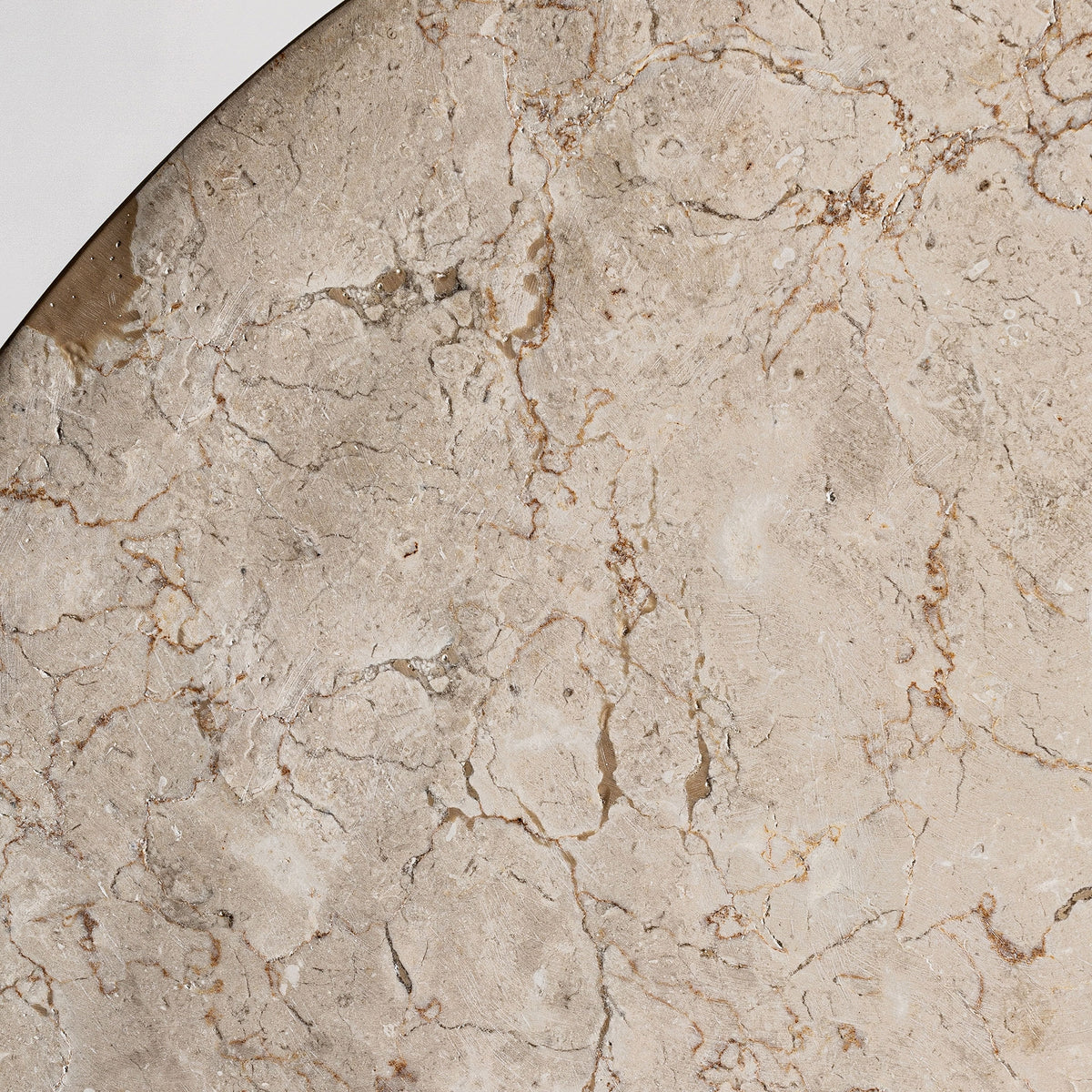 Figura decorativa de mármol y hierro Verges