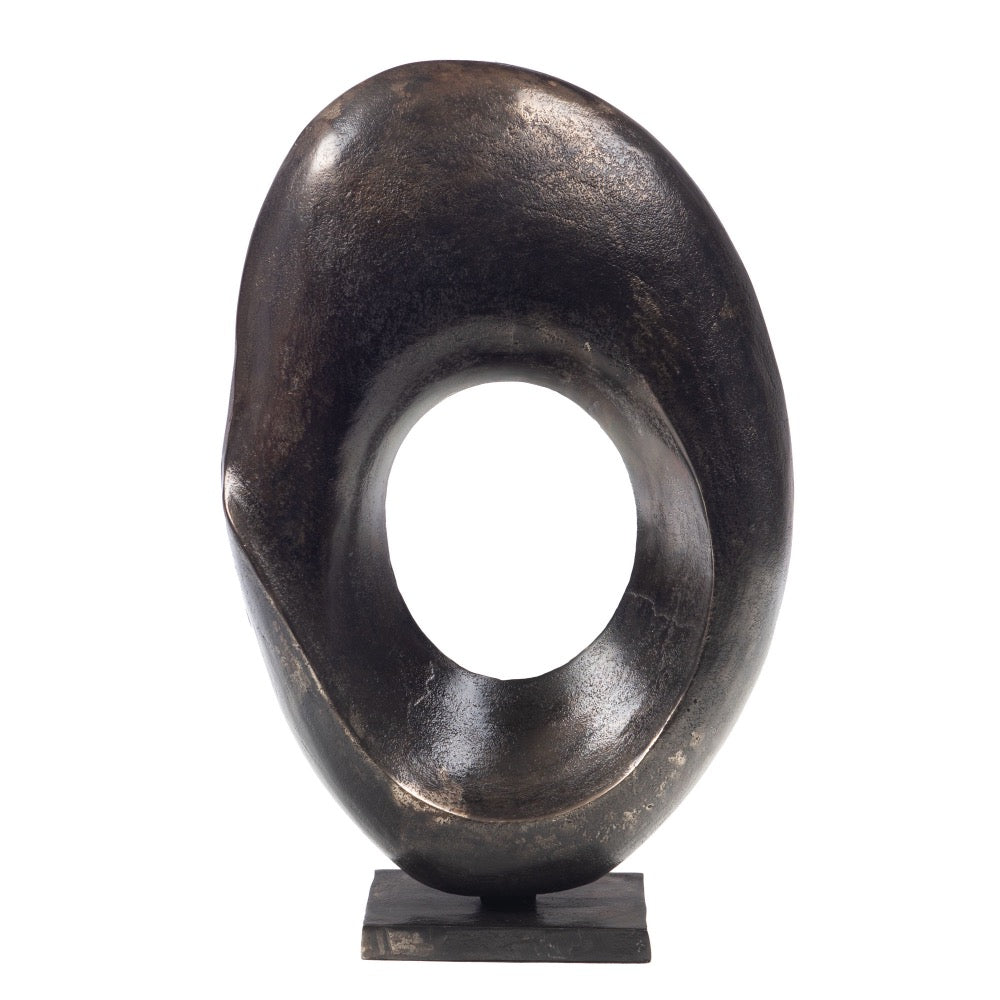 Figura Decorativa Eclipse de Metal - pino_y_jacaranda
