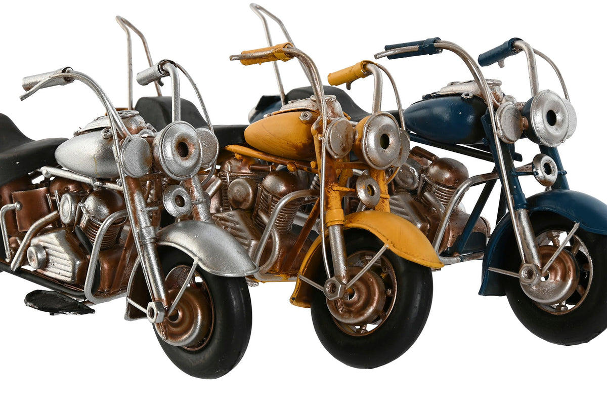 Figura Decorativa Moto Estilo Harley Triumph - #pino_y_jacaranda#