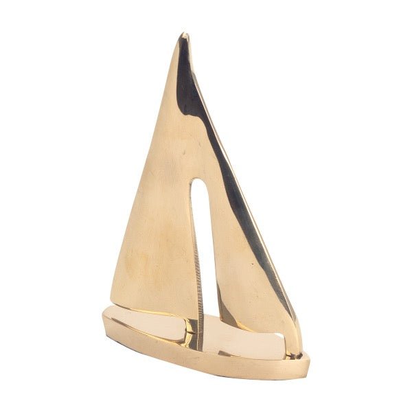 Figura Decorativa Velero Dorado - pino_y_jacaranda