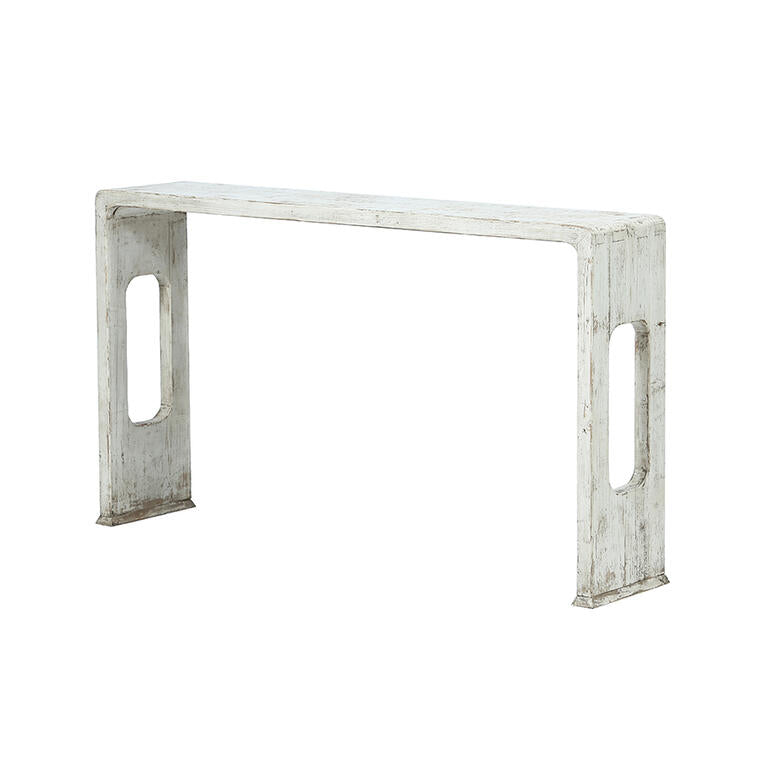 Consola blanca de pino Urriellu