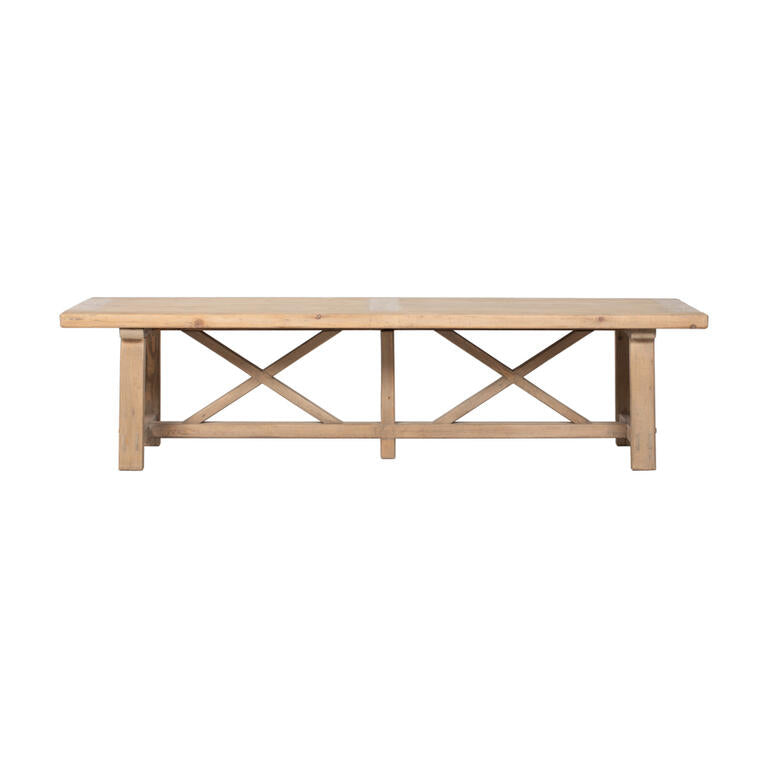 Mesa de comedor natural de pino 300 cm Mingxin