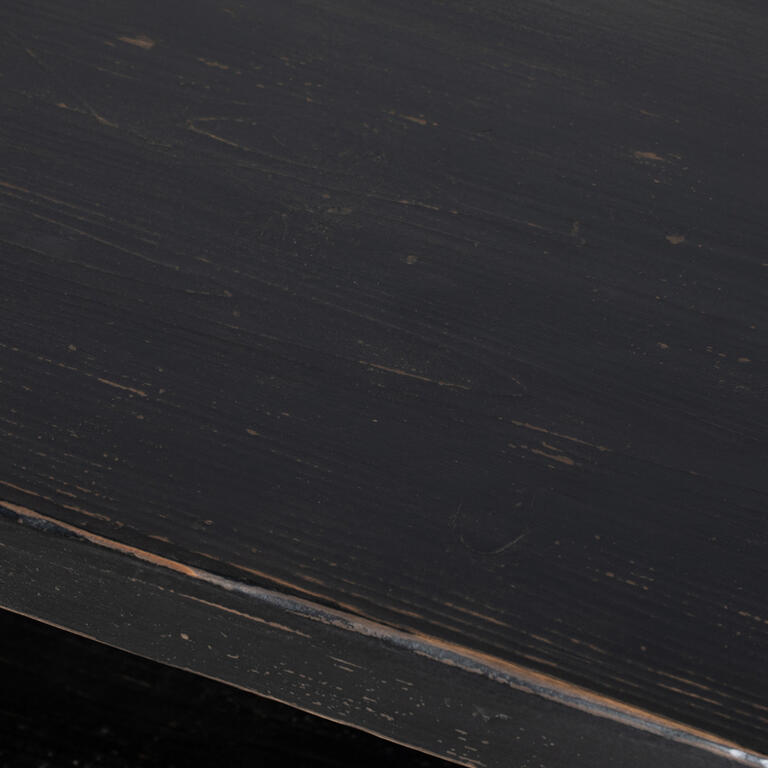 Mesa de centro negra de pino Tuent
