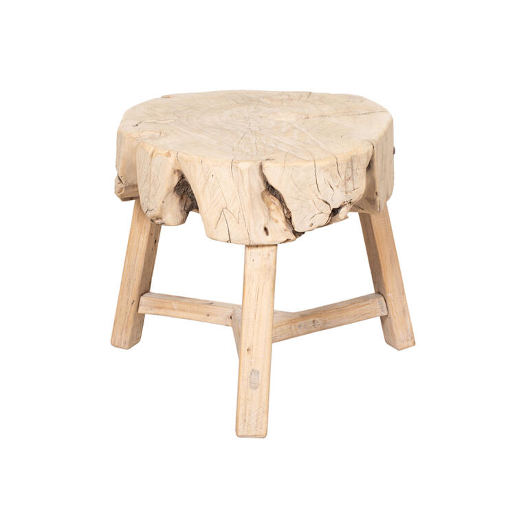 Mesa de centro natural de álamo Lezhu