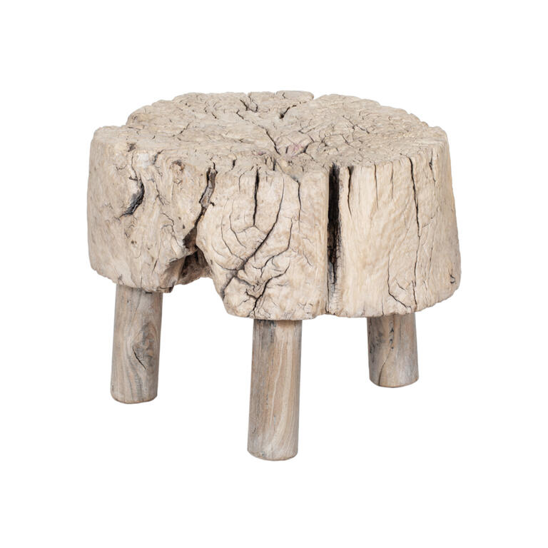 Mesa de centro natural de álamo Junning