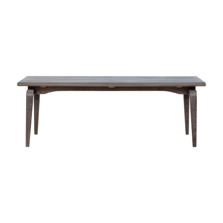Mesa de comedor negra de olmo Cernícalo