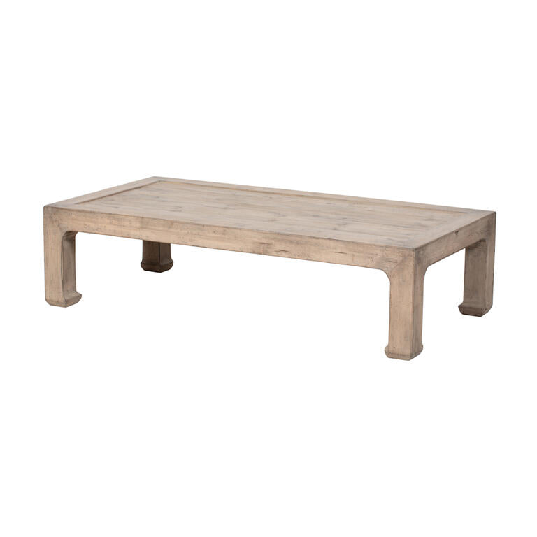 Mesa de centro natural de pino Alimoche