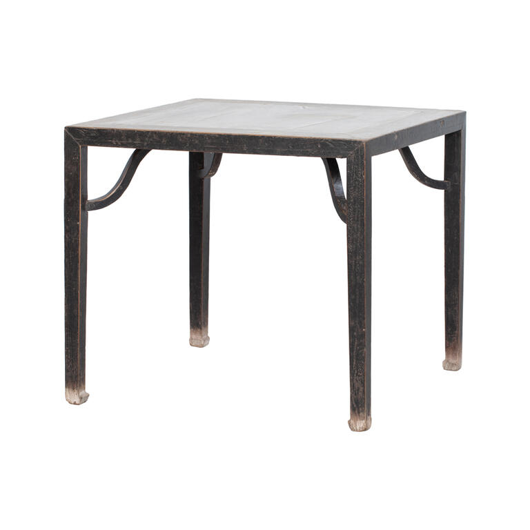 Mesa antigua negra de olmo Lujin