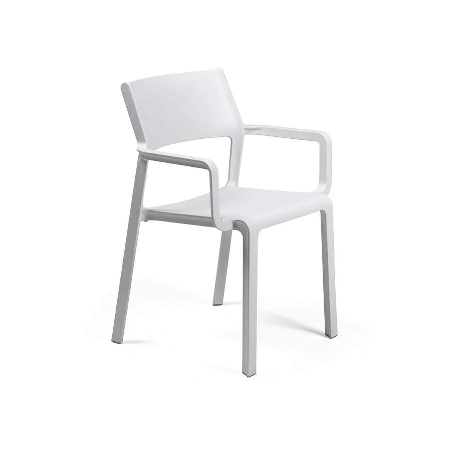 Set de comedor Rio con sillones Trill Nardi – Sillón Trill, blanco