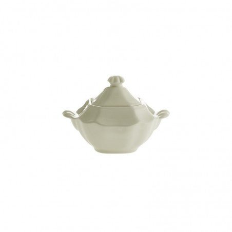 Juego de Té de 27 Piezas La Cartuja Colección Ochavada Blanca - #pino_y_jacaranda#