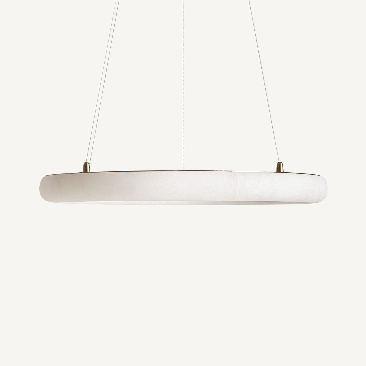 Lámpara colgante de alabastro Burunchel Ø60 cm