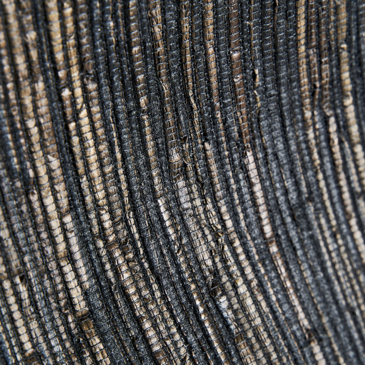 Lámpara colgante de fibra natural Genoveses negra