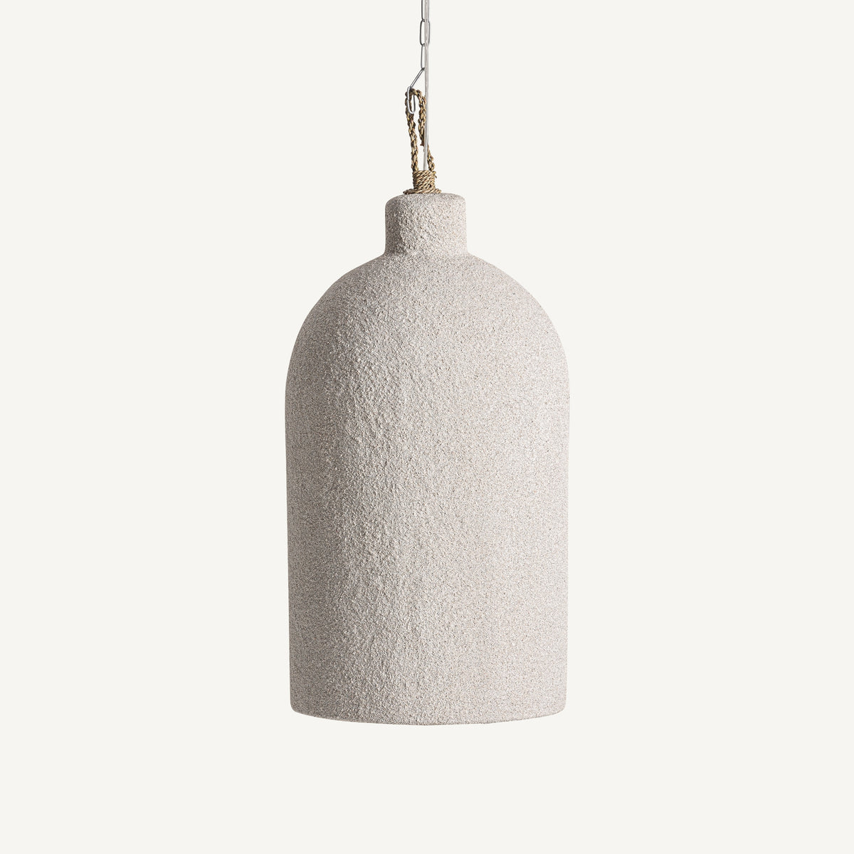 Lámpara colgante de madera de suar Treumal Ø40 cm