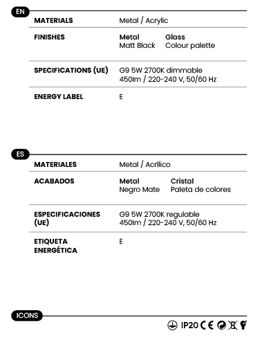 Lámpara Colgante Ulon - C1236