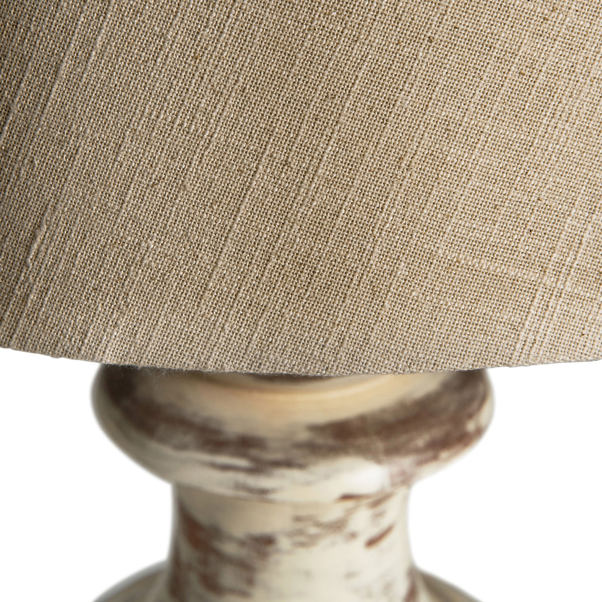 Lámpara de sobremesa de madera de mango decapada Marisma