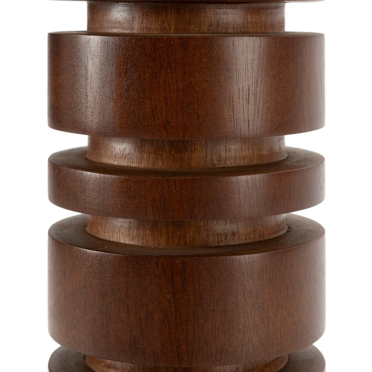 Lámpara de sobremesa de madera de mango Lipari