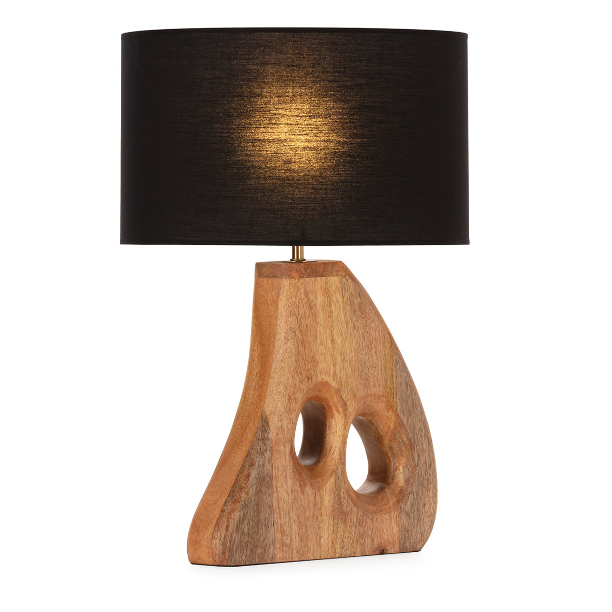 Lámpara de sobremesa de madera de mango Panarea