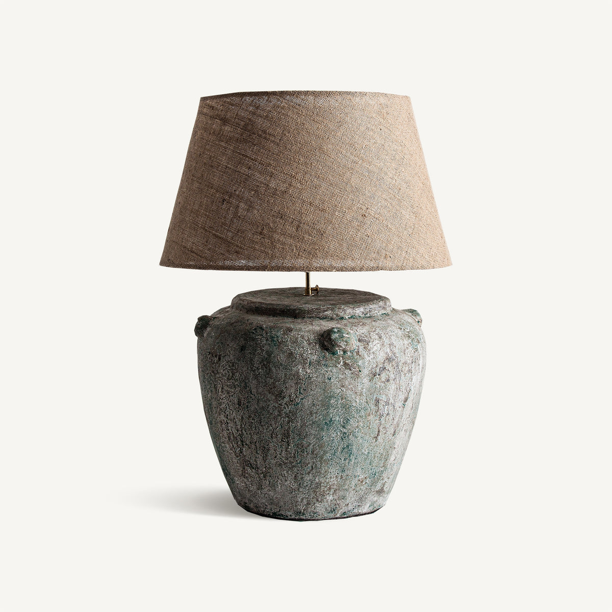 Lámpara de sobremesa de terracota Taramay