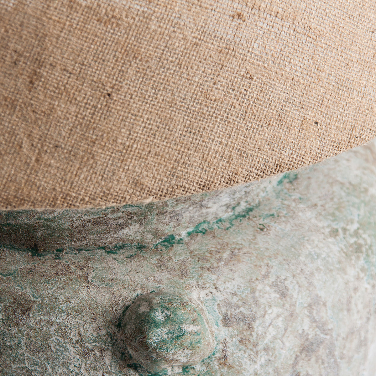 Lámpara de sobremesa de terracota Taramay