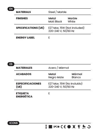 Lámpara de Suelo Luca - P1237